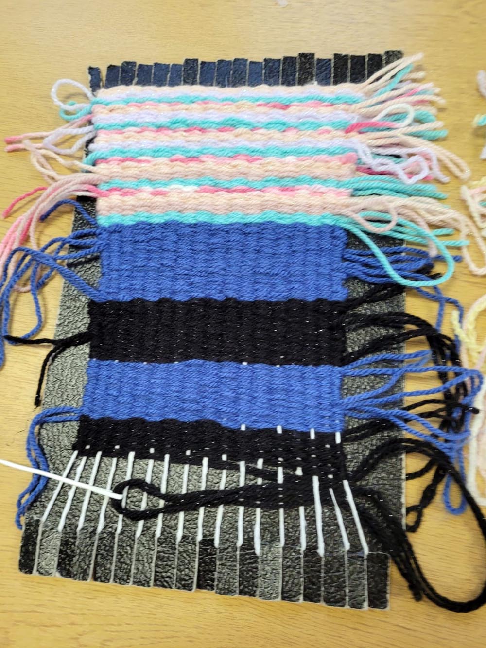 Year 7 Weaving Using A Loom AlAshraf Secondary School for Girls